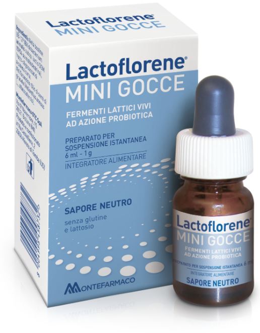 LACTOFLORENE MINI GOCCE 6 ML + BUSTINA DA 1 G - Fontenova srl
