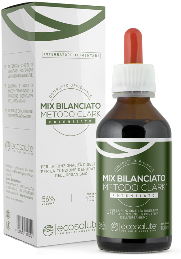 MIX BILANCIATO CLARK COMPOSTO OFFICINALE 100 ML - Fontenova srl