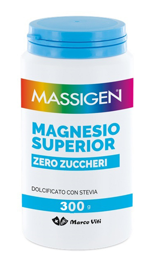 MASSIGEN MAGNESIO SUPERIOR ZERO ZUCCHERI 300 G - Fontenova srl