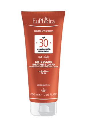 EUPHIDRA KALEIDO UV SYSTEM LATTE SOLARE CORPO 30 - Fontenova srl