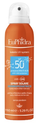 EUPHIDRA KALEIDO UV SYSTEM SPAY DERMOPED 50+ - Fontenova srl