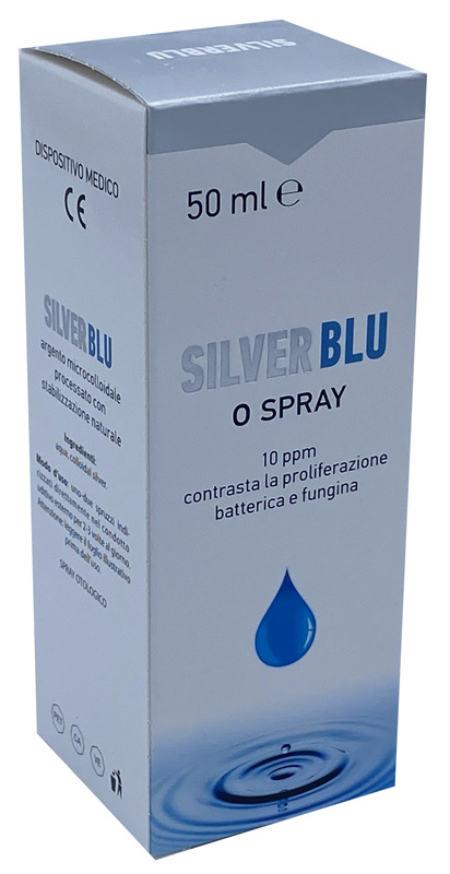 SILVER BLU O SPRAY OTOLOGICO 50 ML - Fontenova srl