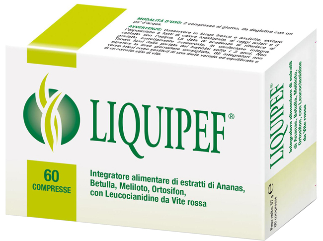 LIQUIPEF 60 COMPRESSE - Fontenova srl