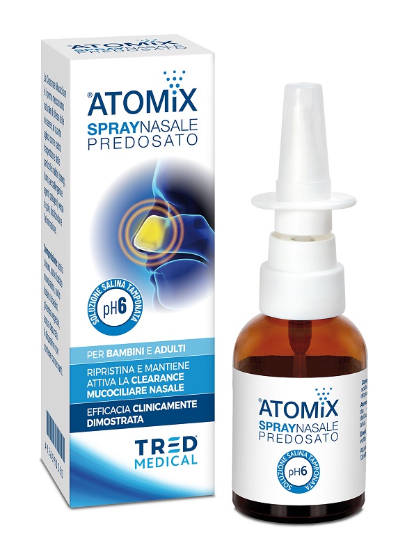 ATOMIX SPRAY NASALE PREDOSATO 30 ML - Fontenova srl