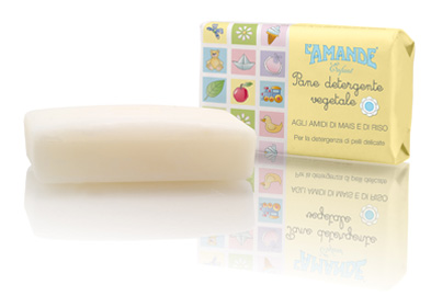 L'AMANDE ENFANT PANE DETERGENTE VEGETALE 100 G - Fontenova srl