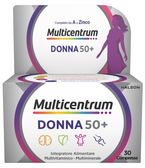 MULTICENTRUM DONNA 50+ 30 COMPRESSE - Fontenova srl