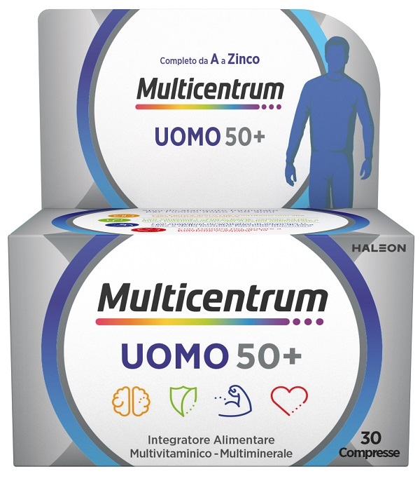 MULTICENTRUM UOMO 50+ 30 COMPRESSE - Fontenova srl