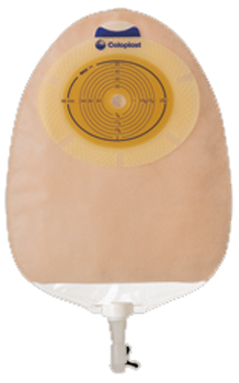 SACCA RICOPERTA IN TNT SISTEMA MONOPEZZO PER UROSTOMIA CON MULTICHAMBER SENSURA RITAGLIABILE 10/76 MM MAXI 400 ML 30 PEZZI - Fontenova srl