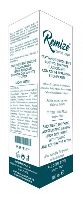REMIZE CREMA CORPO 100 ML - Fontenova srl