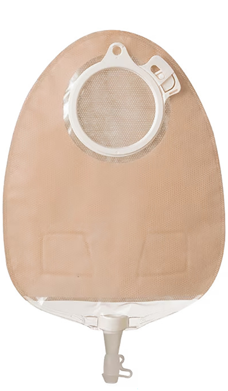 SACCA PER UROSTOMIA CON MULTICHAMBER TRASPARENTE SISTEMA A 2 PEZZI SENSURA CLICK 40 MM MIDI 430 ML 30 PEZZI - Fontenova srl