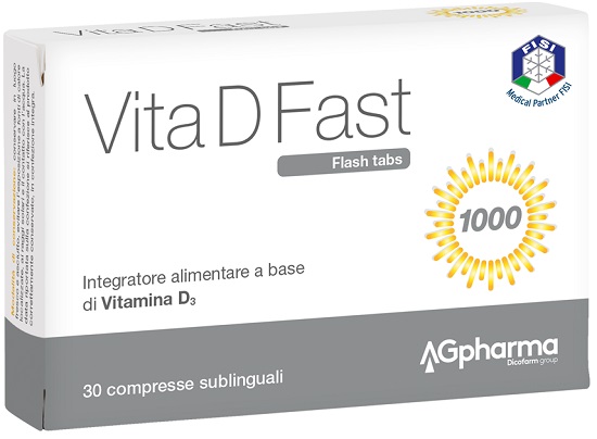 VITA D FAST 30 COMPRESSE - Fontenova srl