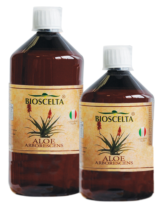 ALOE ARBORESCENS PURO SUCCO BIOSCELTA 500 ML - Fontenova srl