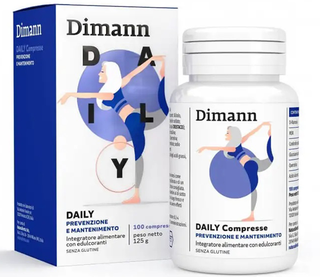 DIMANN DAILY 100 COMPRESSE - Fontenova srl