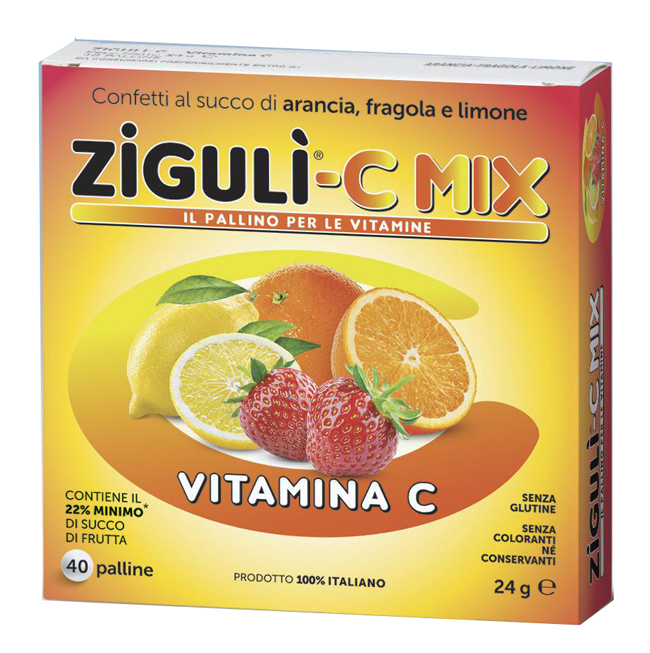 ZIGULI C MIX 40 PALLINE 24 G - Fontenova srl