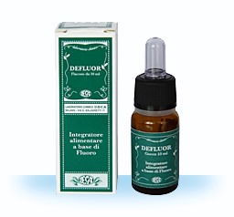 DEFLUOR GOCCE 10 ML - Fontenova srl