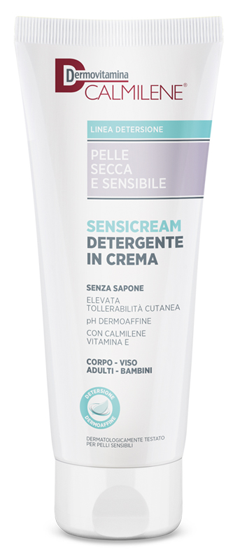 DERMOVITAMINA CALMILENE SENSICREAM DETERGENTE IN CREMA SENZA SAPONE PER PELLE SECCA E SENSIBILE 250 ML - Fontenova srl