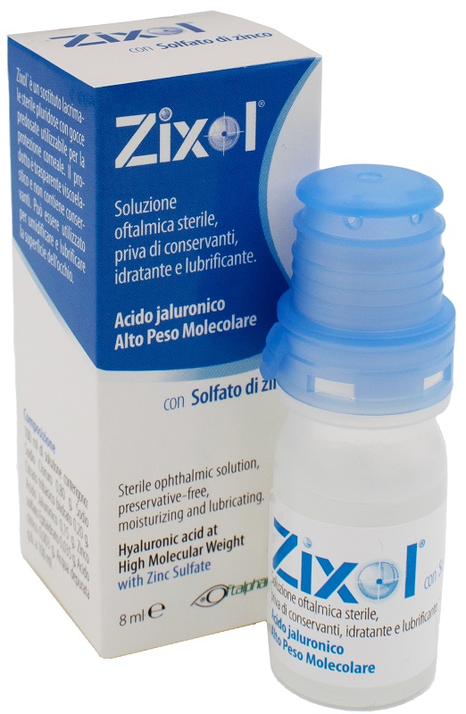 SOLUZIONE OFTALMICA ZIXOL PLURIDOSE 8 ML - Fontenova srl