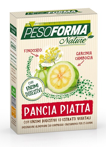 PESOFORMA NATURE PANCIA PIATTA 30 COMPRESSE - Fontenova srl