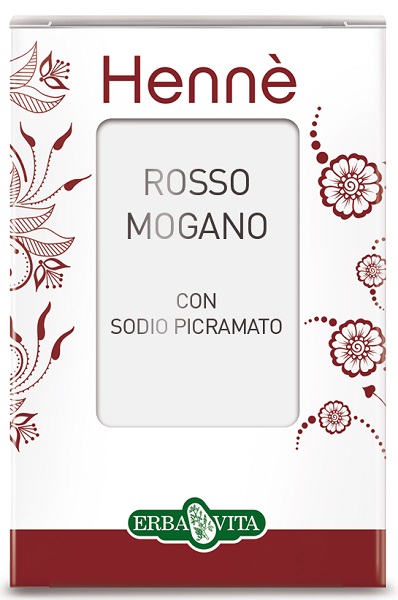 HENNE COLORANTE CAPELLI ROSSO MOGANO 100 G - Fontenova srl