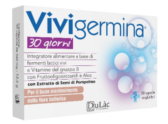 VIVIGERMINA 30GIORNI 30 CAPSULE - Fontenova srl