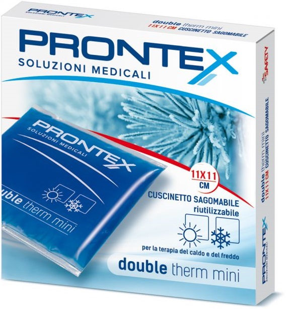 PRONTEX CUSCINETTO IN GEL RIUTILIZZABILE DOUBLE THERM 11X11CM - Fontenova srl