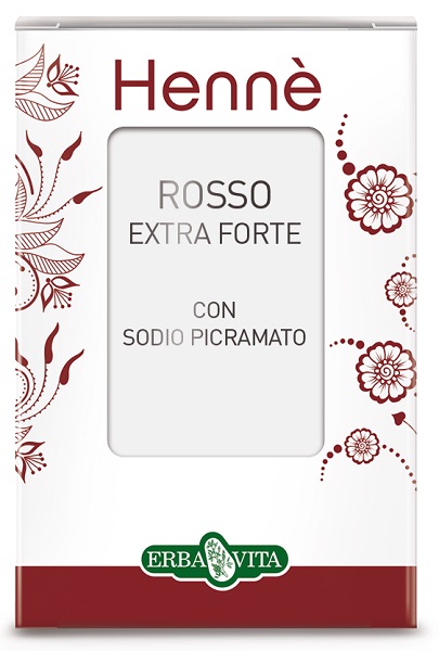 HENNE COLORANTE CAPELLI ROSSO NATURALE EXTRA FORTE - Fontenova srl