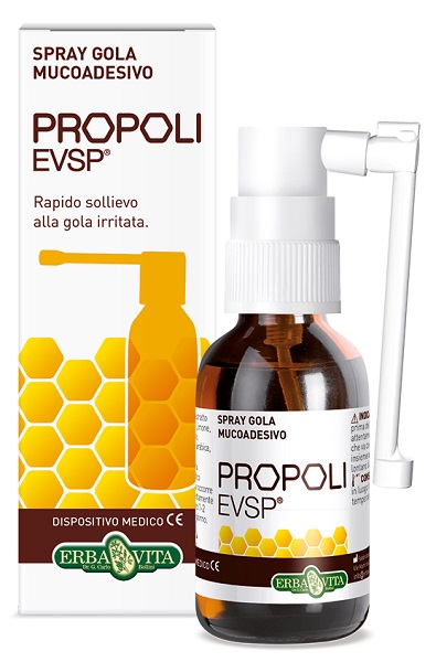 PROPOLI EVSP SPRAY GOLA MUCOADESIVO SENZA ALCOL 20ML - Fontenova srl