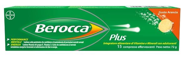BEROCCA PLUS 15 COMPRESSE EFFERVESCENTE - Fontenova srl
