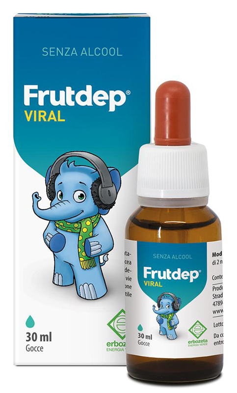 FRUTDEP VIRAL GOCCE 30 ML - Fontenova srl