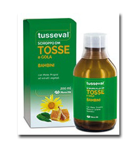 TUSSEVAL SCIROPPO TOSSE BAMBINI 200 ML - Fontenova srl