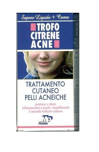 TROFOCITRENE ACNE SAPONE LIQUIDO + CREMA - Fontenova srl