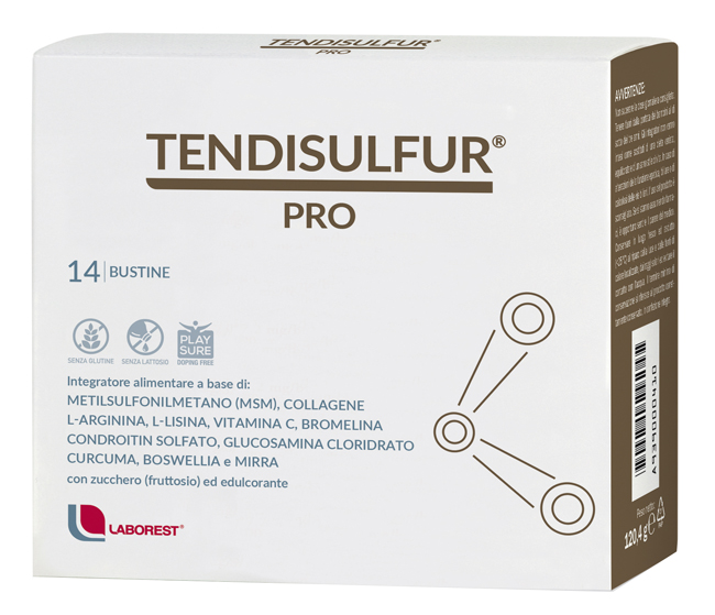 TENDISULFUR PRO 14 BUSTINE DA 8,6G - Fontenova srl