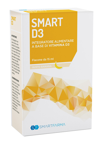SMART D3 GOCCE 15 ML GUSTO BANANA - Fontenova srl