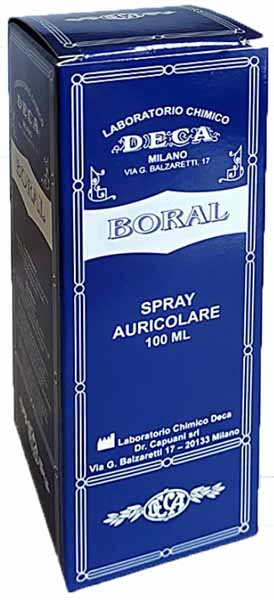 BORAL SPRAY AURICOLARE 100 ML - Fontenova srl