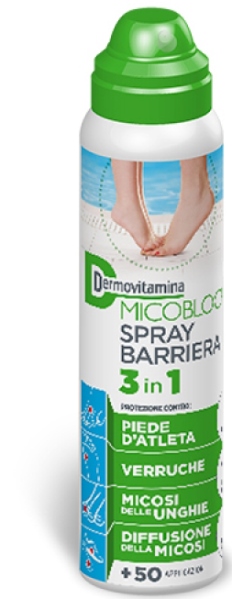 DERMOVITAMINA MICOBLOCK SPRAY BARRIERA 3 IN 1 PIEDE D'ATLETA 100 ML - Fontenova srl