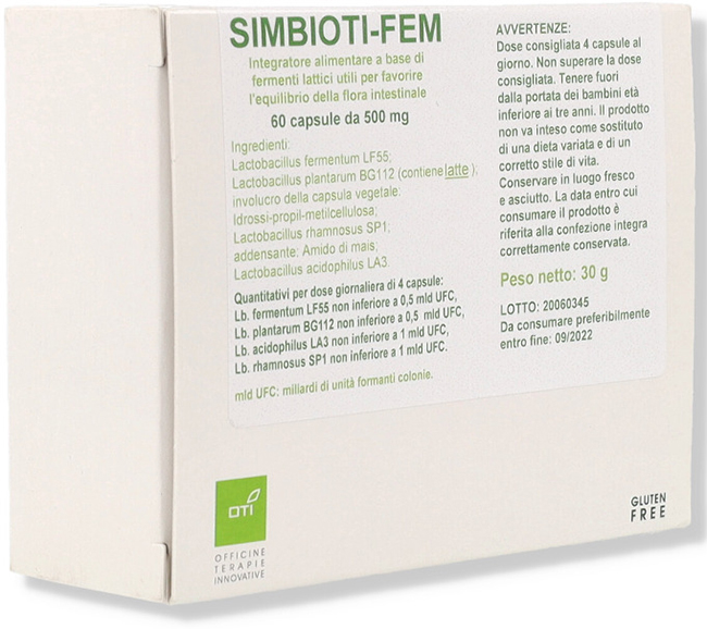SIMBIOTI FEM 60 CAPSULE - Fontenova srl