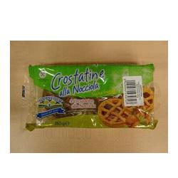 HAPPY FARM CROSTATA ALLA NOCCIOLA SENZA GLUTINE 180 G - Fontenova srl