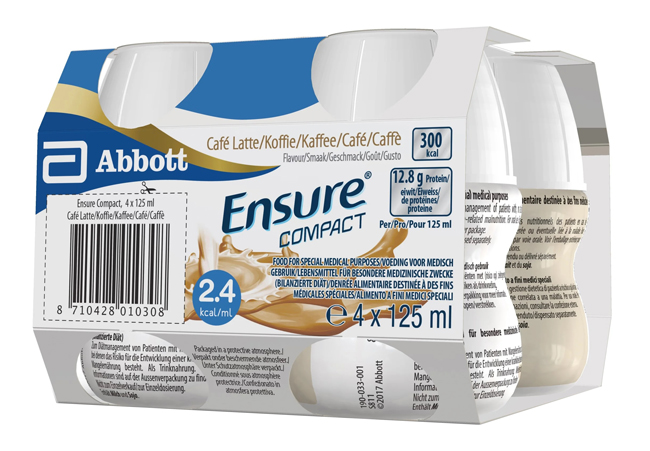 ENSURE COMPACT CAFFE 4 BOTTIGLIE DA 125 ML - Fontenova srl