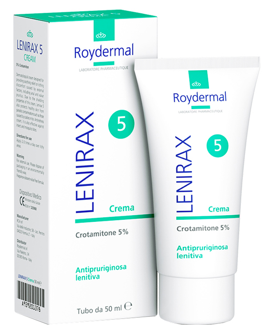LENIRAX 5 CREMA DERMATOLOGICA CROTAMITONE 5% 50 ML - Fontenova srl