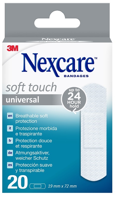 CEROTTO NEXCARE SOFT 19X72 MM 20 PEZZI - Fontenova srl