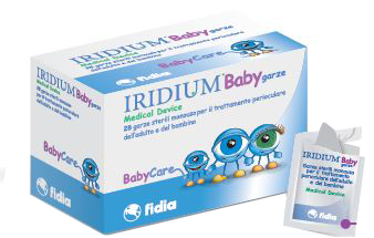 GARZA OCULARE MEDICATA IRIDIUM BABY 28 PEZZI - Fontenova srl