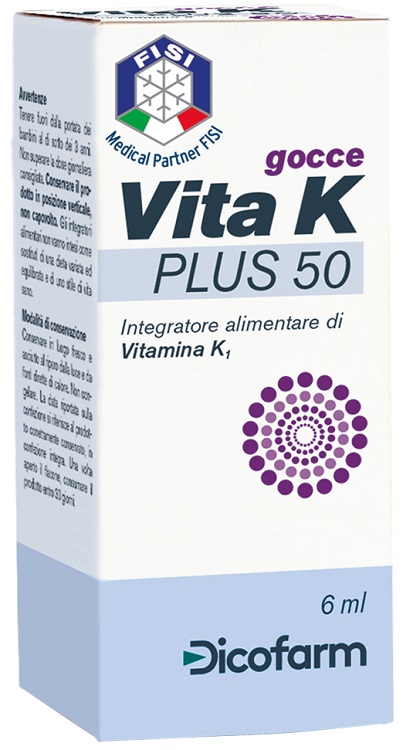 VITA K PLUS 50 GOCCE 6 ML - Fontenova srl