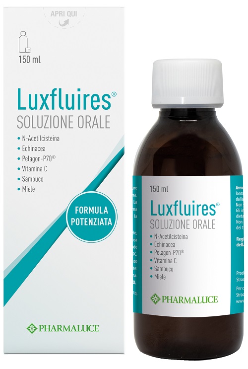LUXFLUIRES SOLUZIONE ORALE 150 ML - Fontenova srl