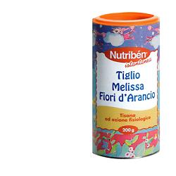 NUTRIBEN TISANA TIGLIO/MELISSA FIORI ARANCIO 200 G - Fontenova srl