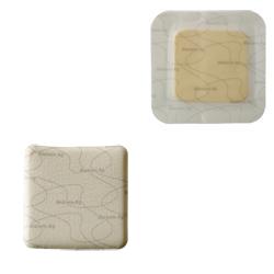 MEDICAZIONE BIATAIN IN SCHIUMA DI POLIURETANO A RILASCIO DI ARGENTO CON BORDO ADESIVO 12,5X12,5 CM 5 PEZZI - Fontenova srl
