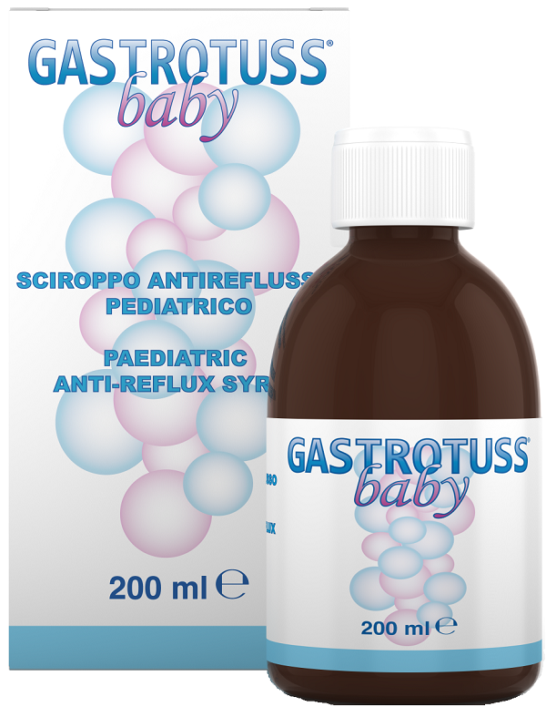 BABY SCIROPPO ANTIREFLUSSO GASTROTUSS 200 ML - Fontenova srl
