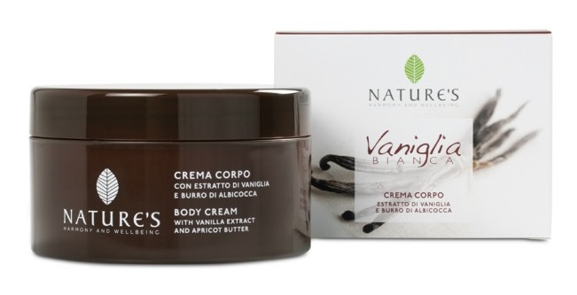 NATURE'S VANIGLIA BIANCA CREMA CORPO 200 ML - Fontenova srl