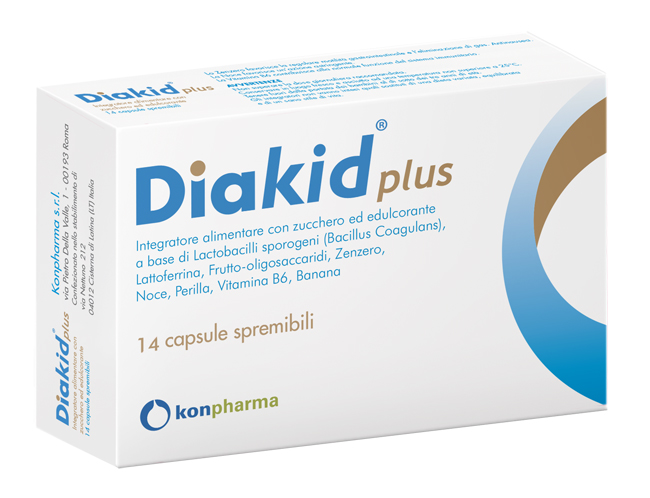 DIAKID PLUS 14 CAPSULE SPREMIBILI SENZA GLUTINE - Fontenova srl