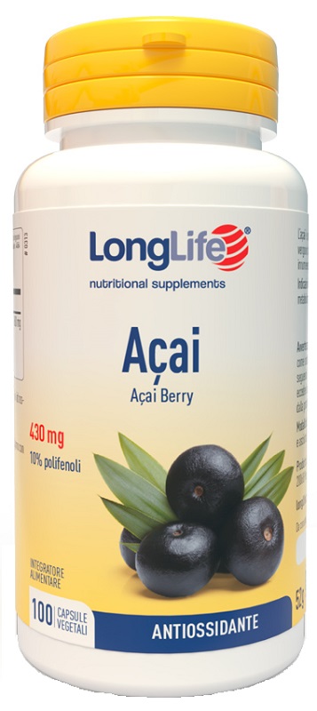 LONGLIFE ACAI 100 CAPSULE VEGETALI - Fontenova srl