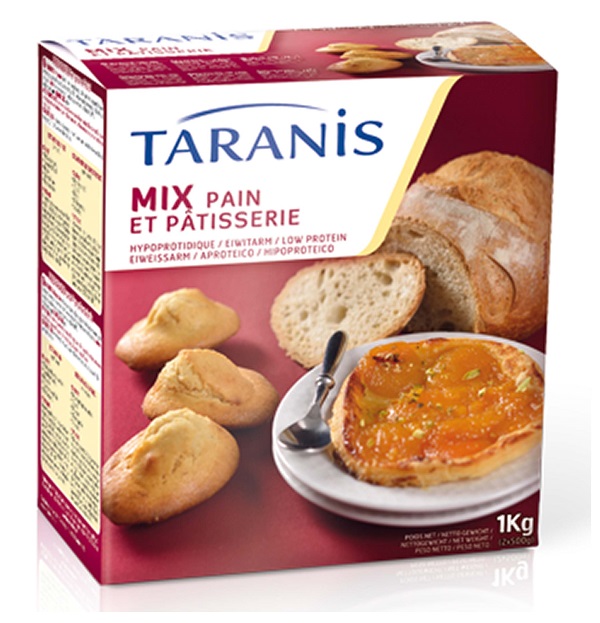 TARANIS MIX FARINA PER PANE E PASTICCERIA 1 KG - Fontenova srl